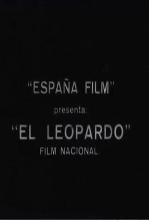 El leopardo poster