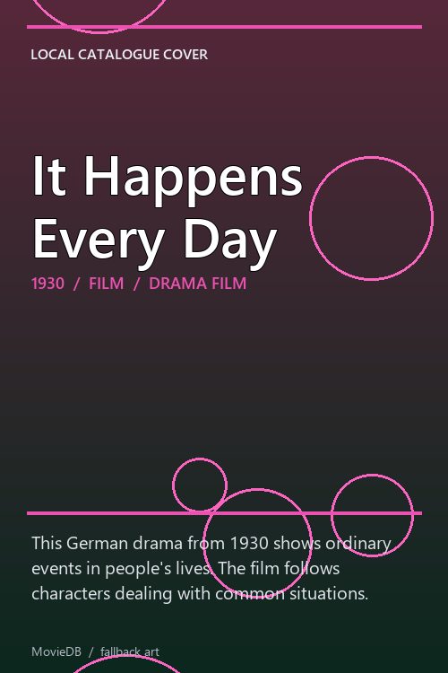It Happens Every Day poster