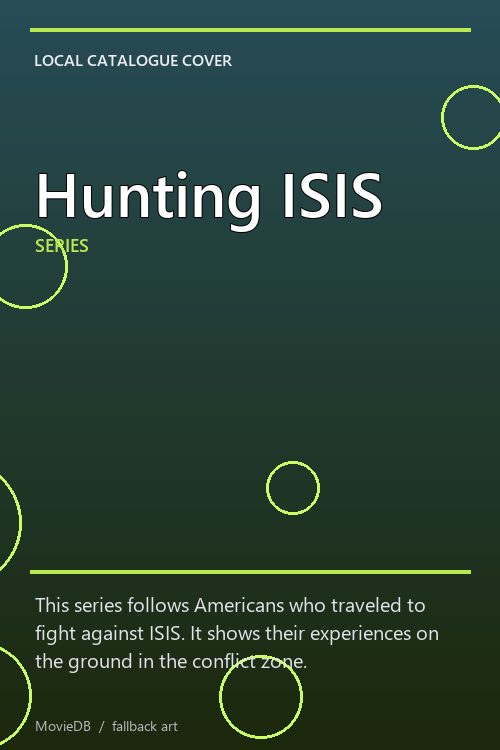 Hunting ISIS poster