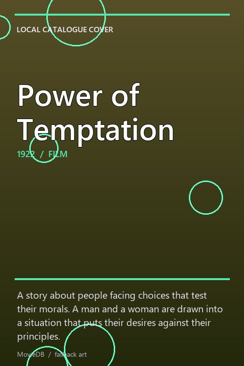 Power of Temptation poster