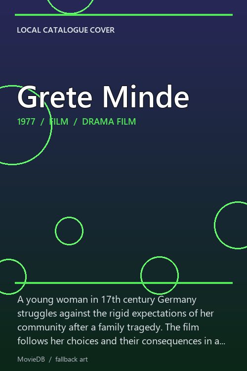 Grete Minde poster