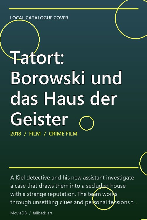 Tatort: Borowski und das Haus der Geister poster