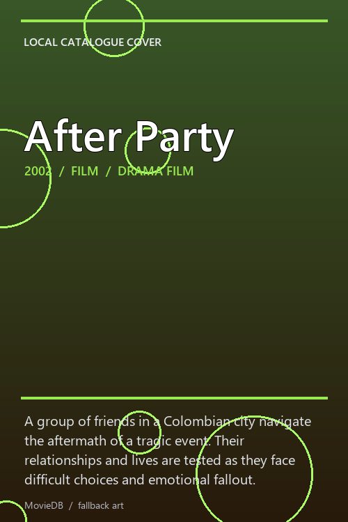 After Party poster