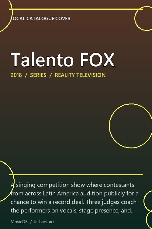 Talento FOX poster
