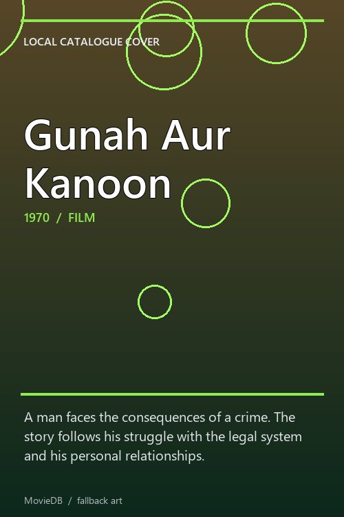 Gunah Aur Kanoon poster