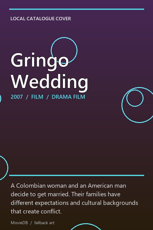 Gringo Wedding poster