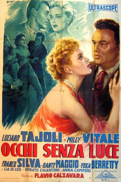 Occhi senza luce poster