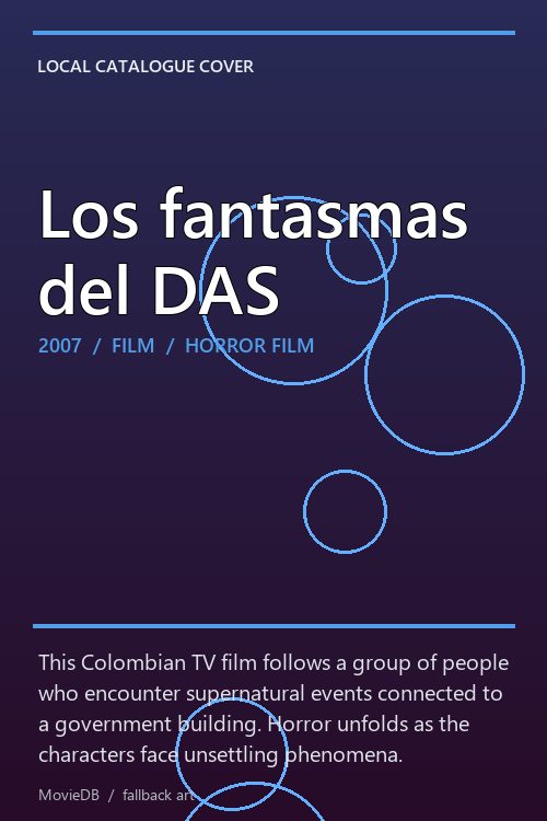 Los fantasmas del DAS poster