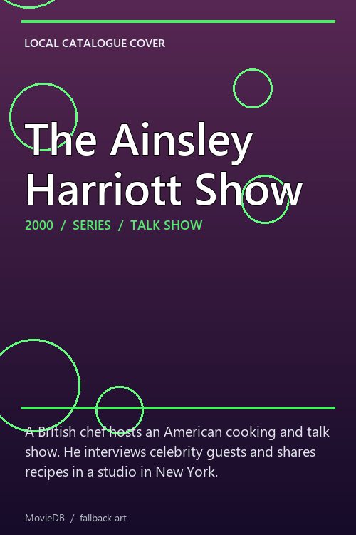 The Ainsley Harriott Show poster