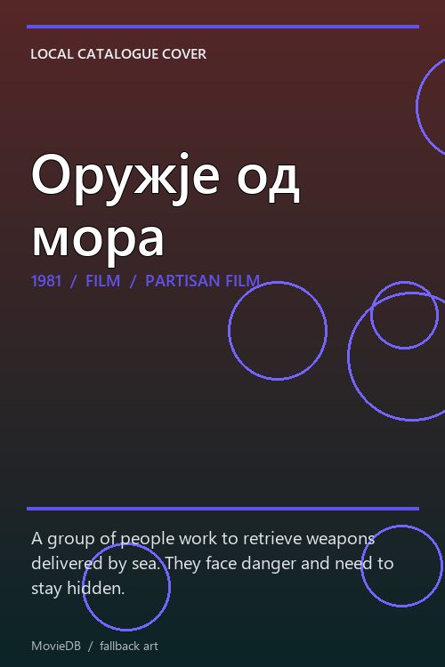 Оружје од мора poster