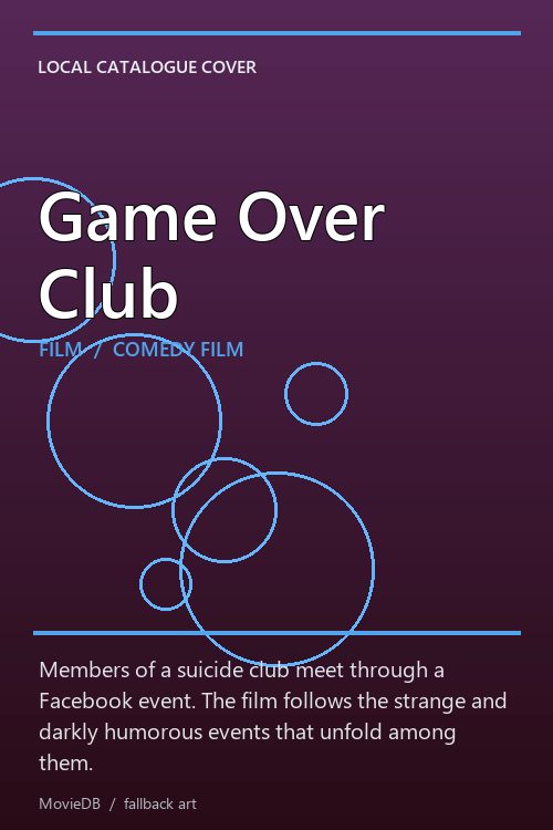 Game Over Club poster