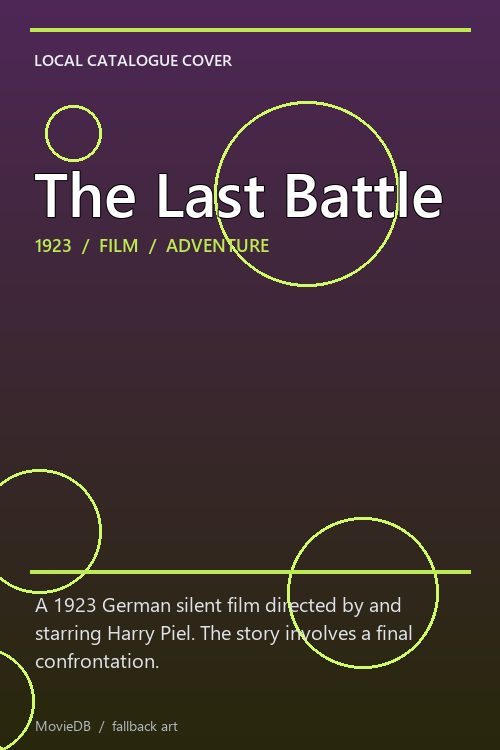 The Last Battle poster