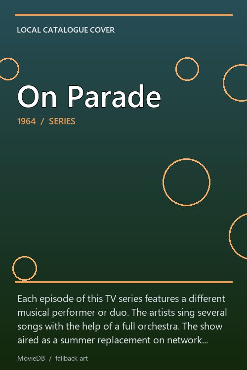 On Parade poster