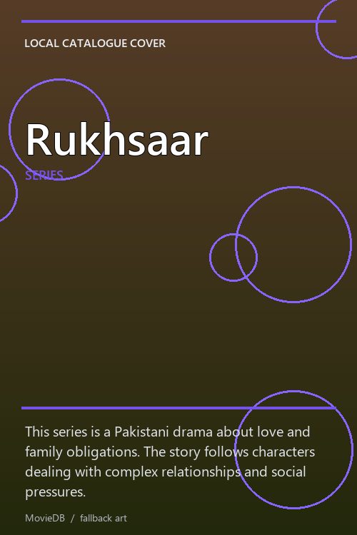 Rukhsaar poster