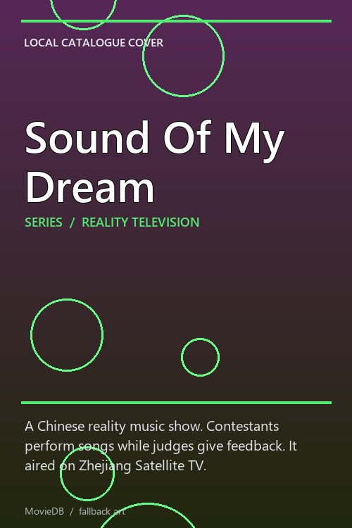 Sound Of My Dream poster