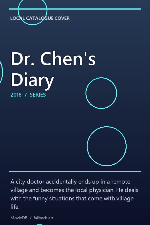 Dr. Chen's Diary poster