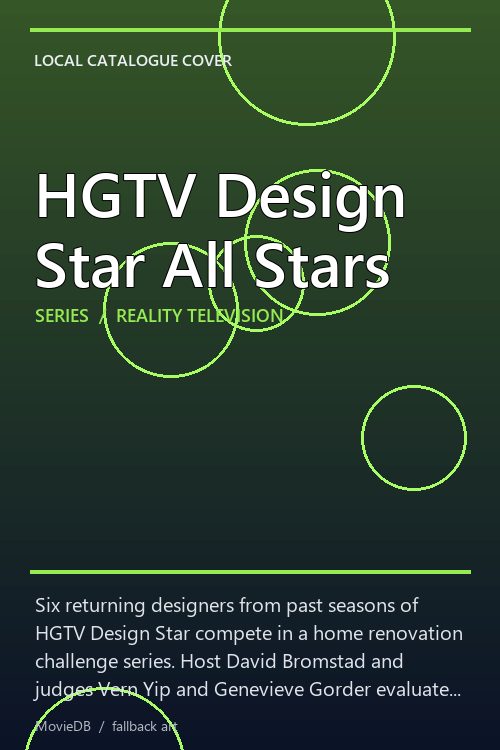 HGTV Design Star All Stars poster