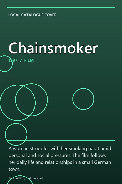 Chainsmoker poster