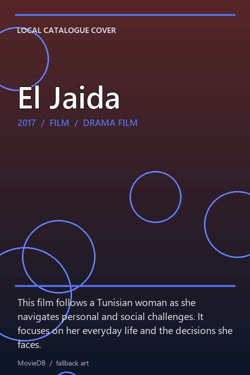 El Jaida poster