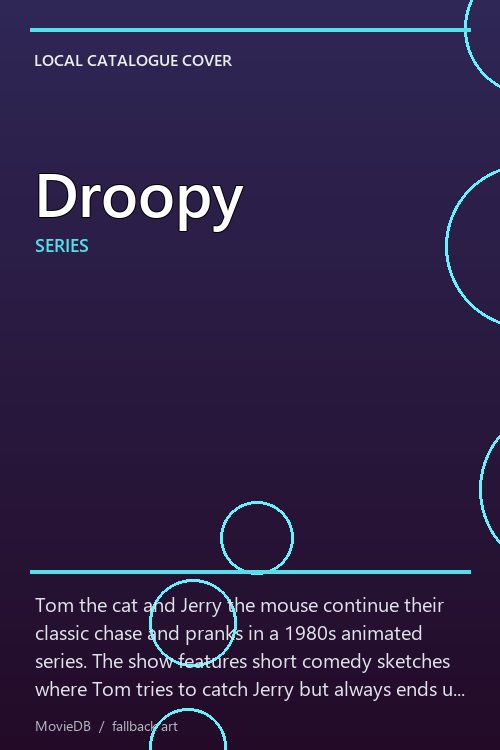 Droopy poster