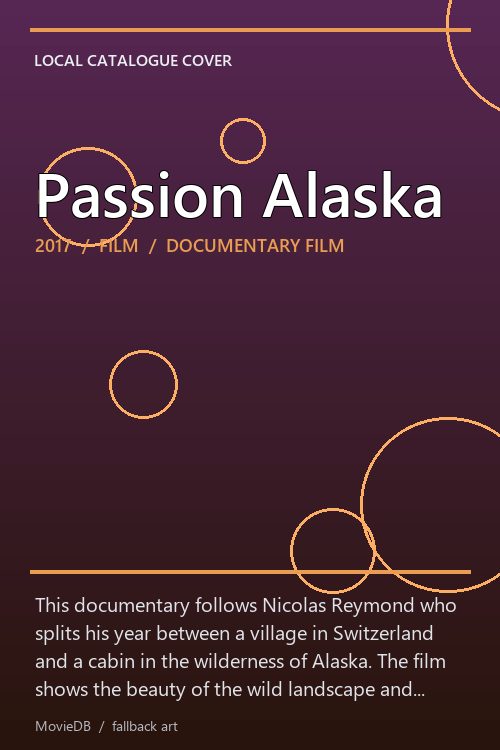 Passion Alaska poster