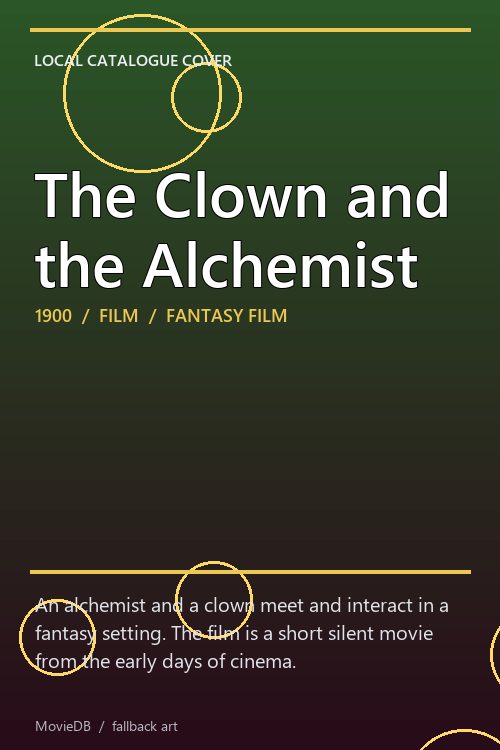 The Clown and the Alchemist poster