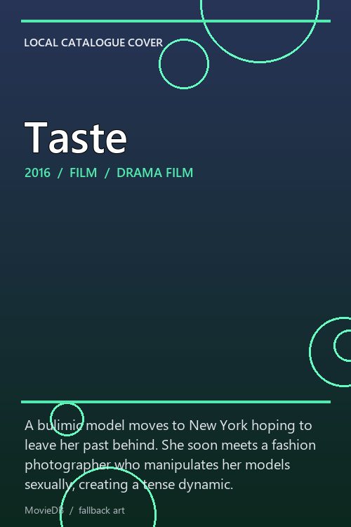 Taste poster