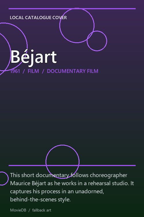 Béjart poster