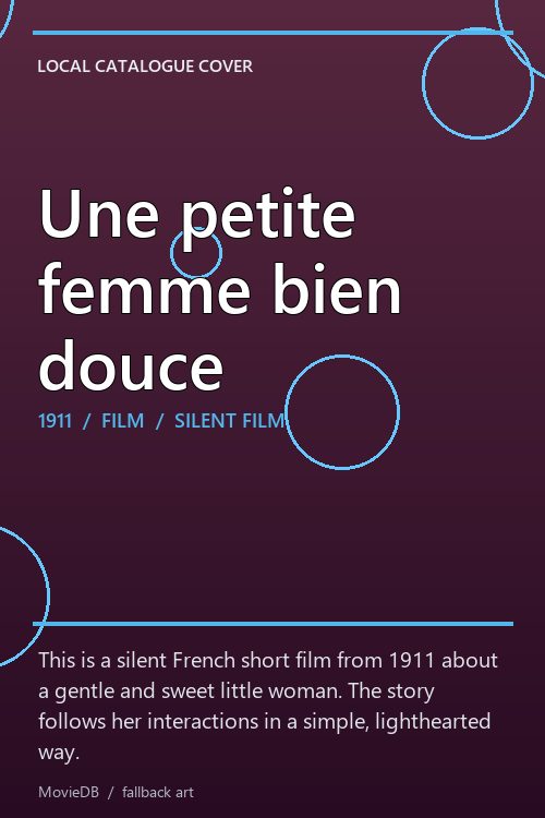 Une petite femme bien douce poster