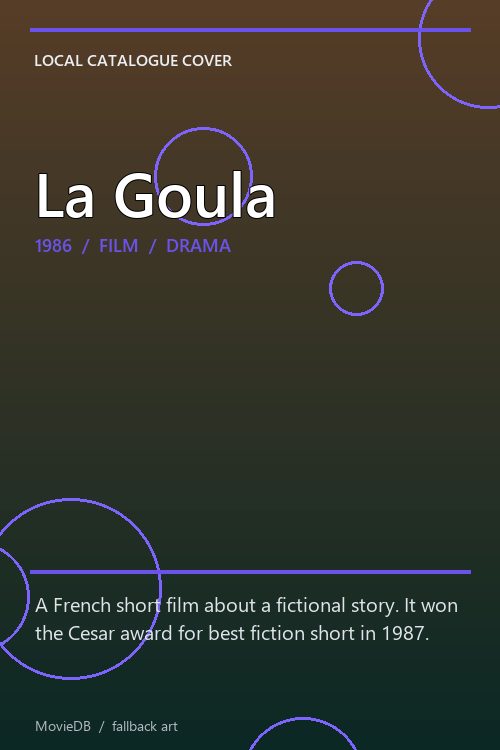 La Goula poster