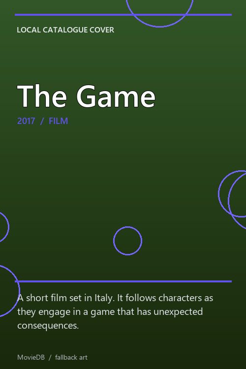 The Game poster