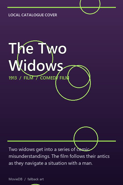 The Two Widows poster