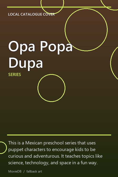 Opa Popa Dupa poster