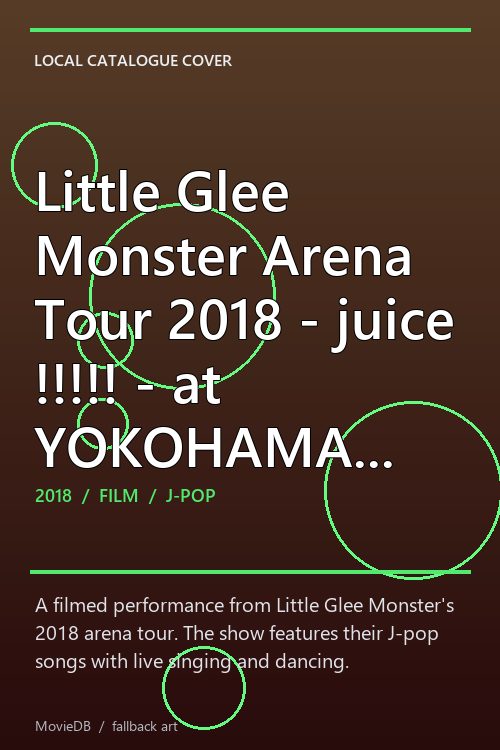 Little Glee Monster Arena Tour 2018 - juice !!!!! - at YOKOHAMA ARENA poster