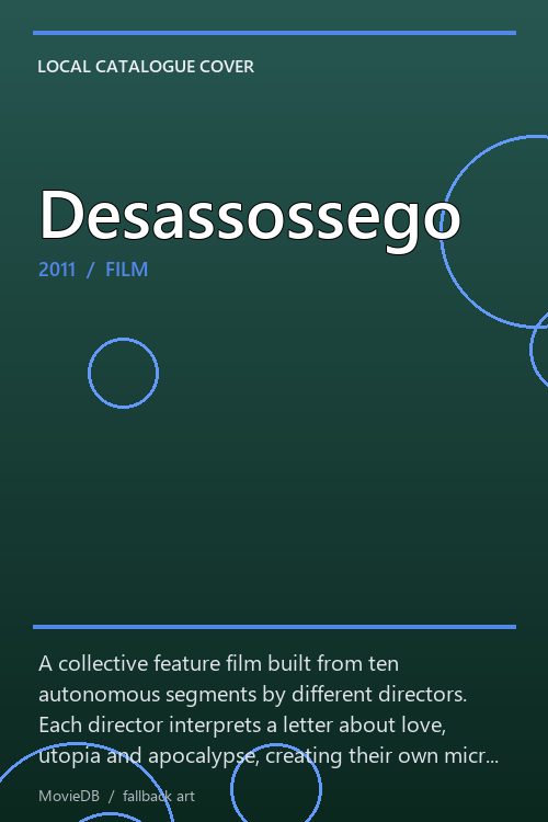 Desassossego poster