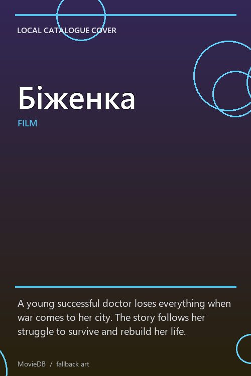 Біженка poster