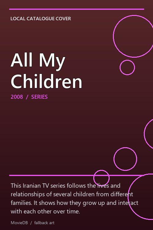 All My Children poster