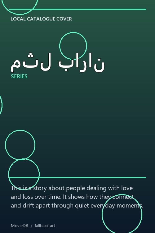 مثل باران poster