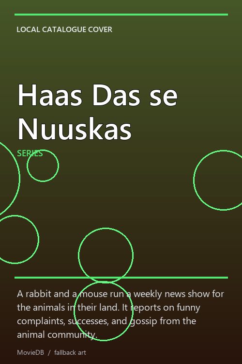 Haas Das se Nuuskas poster