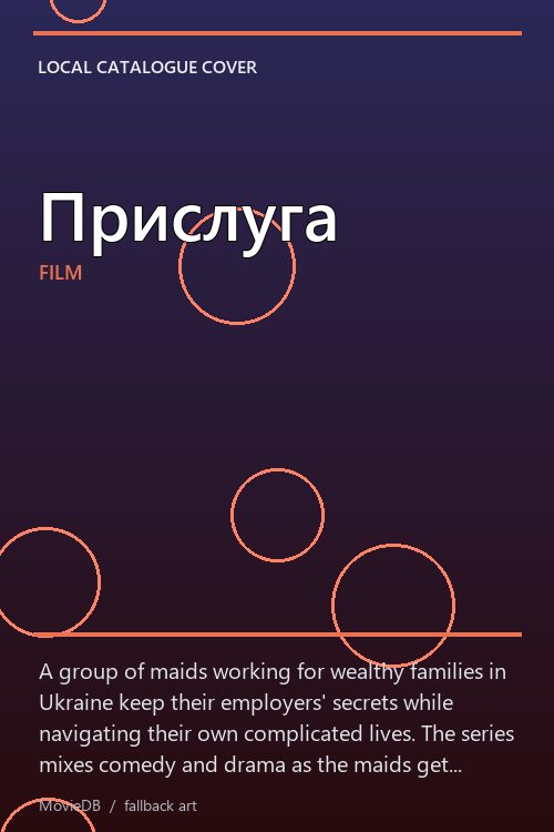 Прислуга poster