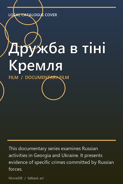Дружба в тіні Кремля poster