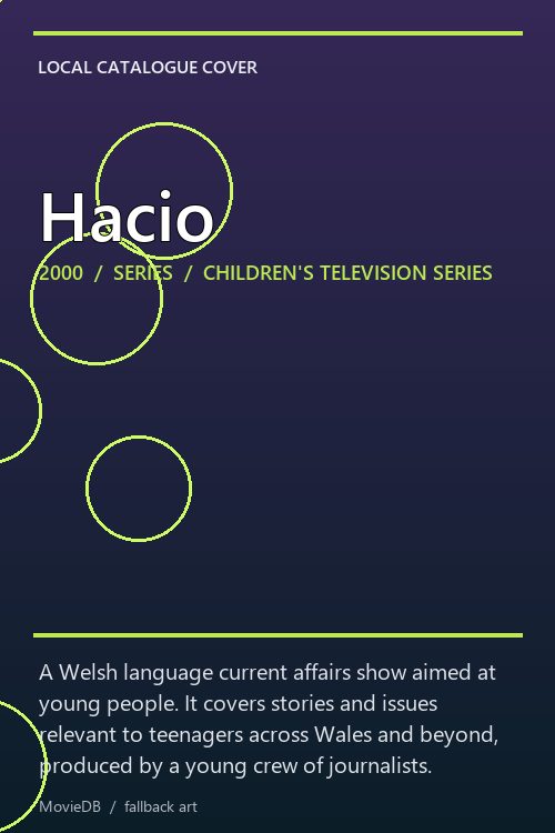 Hacio poster