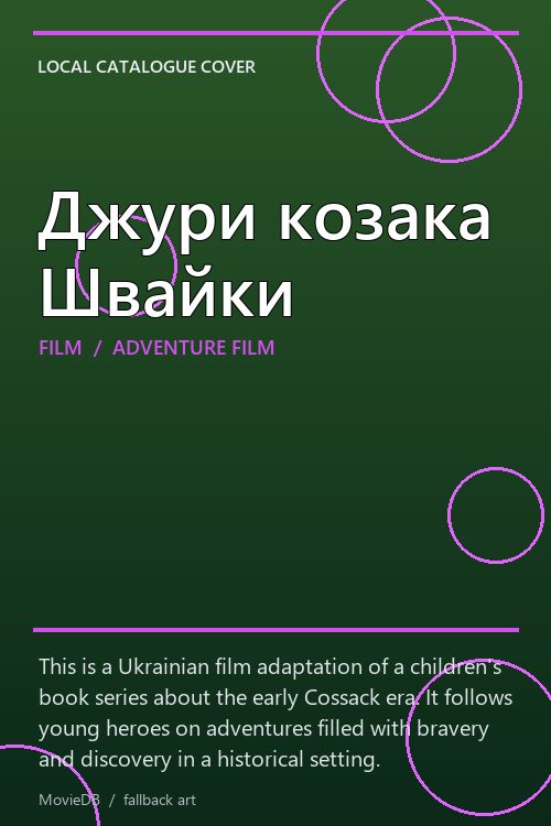 Джури козака Швайки poster