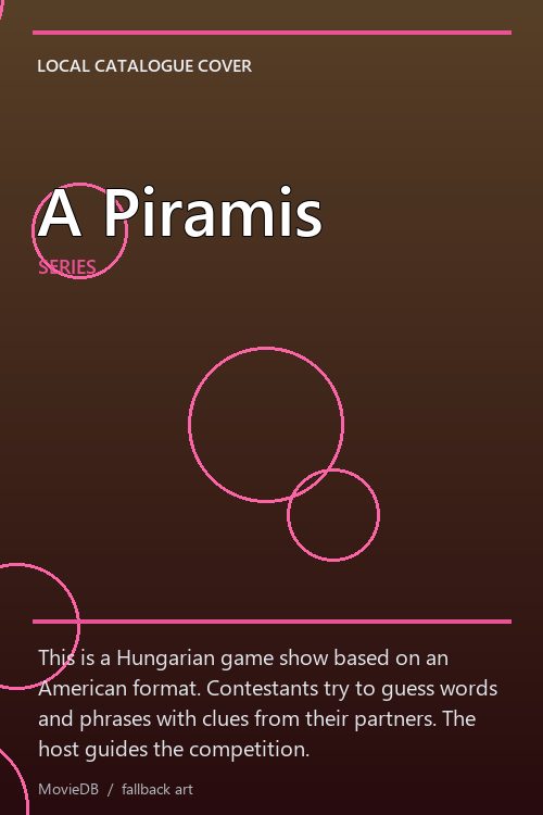 A Piramis poster