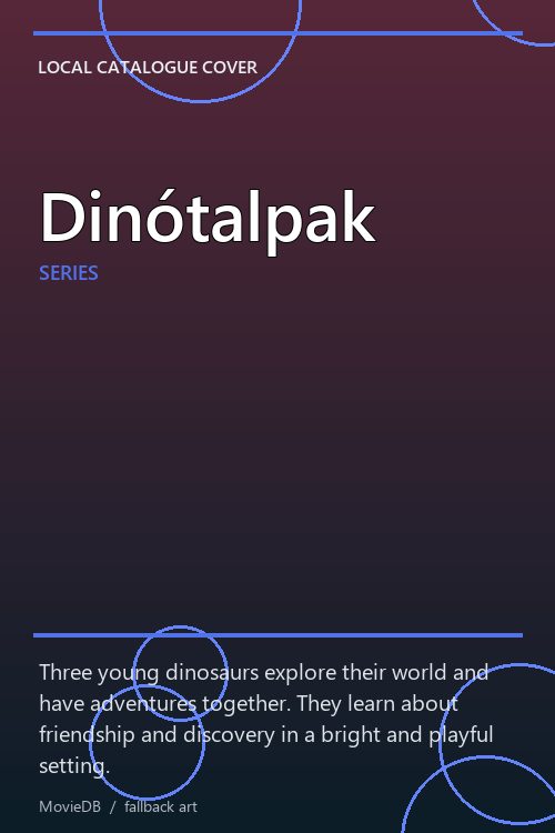 Dinótalpak poster