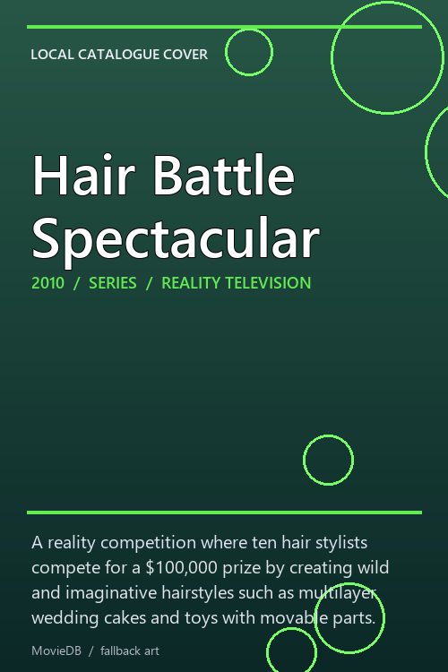 Hair Battle Spectacular poster