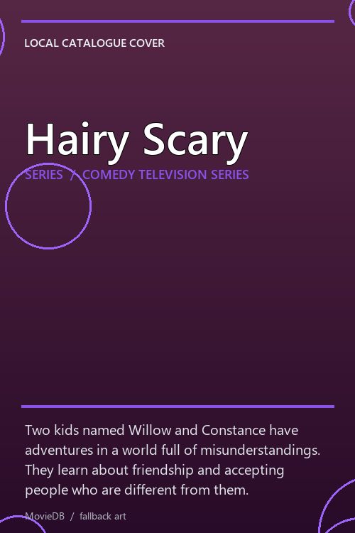 Hairy Scary poster