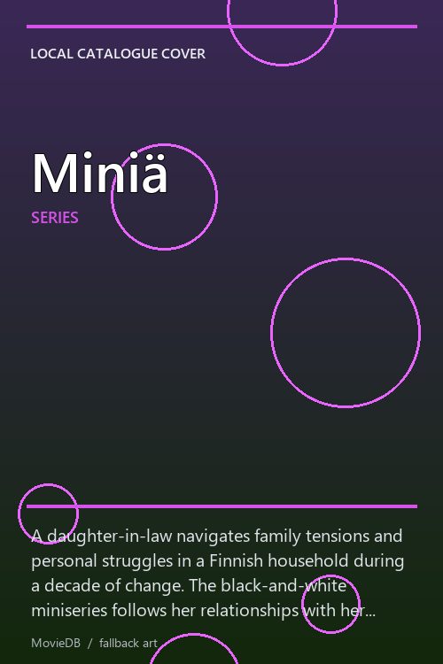 Miniä poster