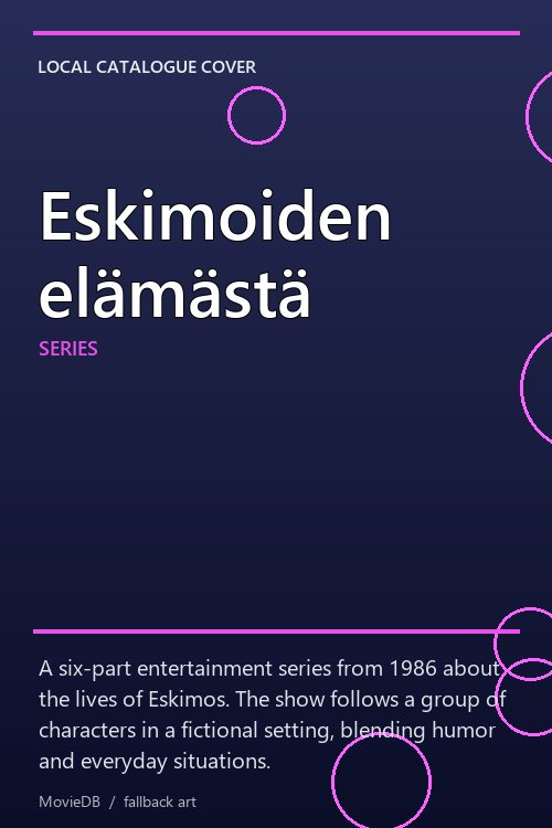 Eskimoiden elämästä poster