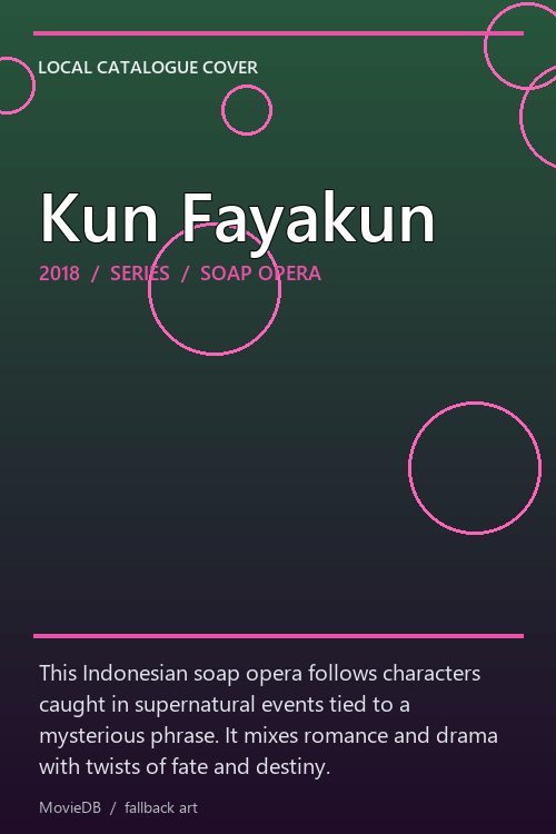 Kun Fayakun poster